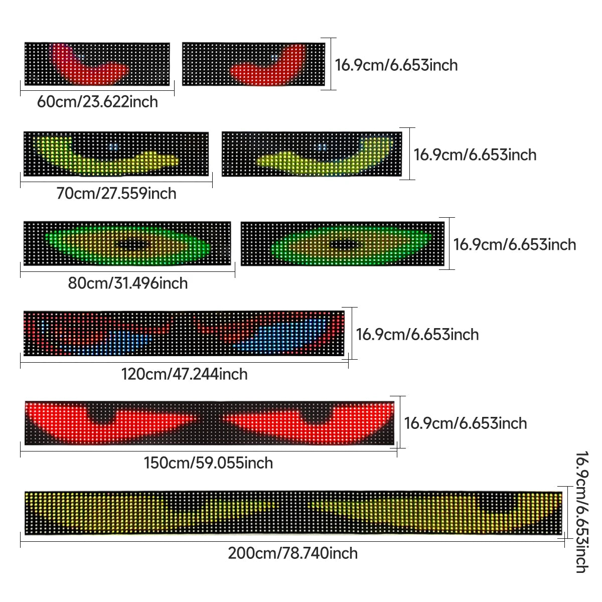 Lumixis‘s Eyes Premium LED Pixel Panel