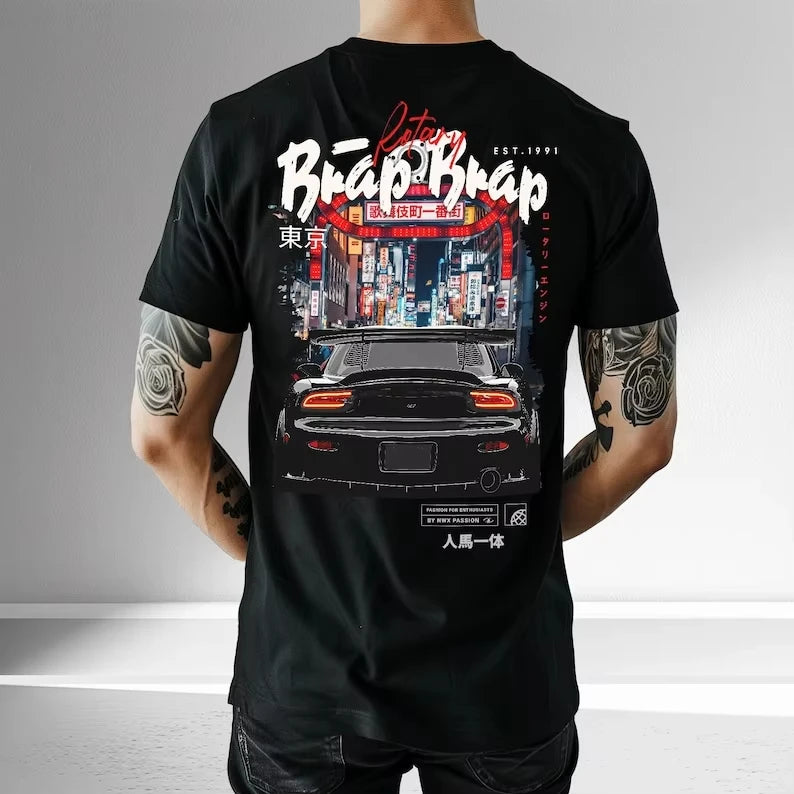 Lumixis RX7 Brap Brap Designer Shirt