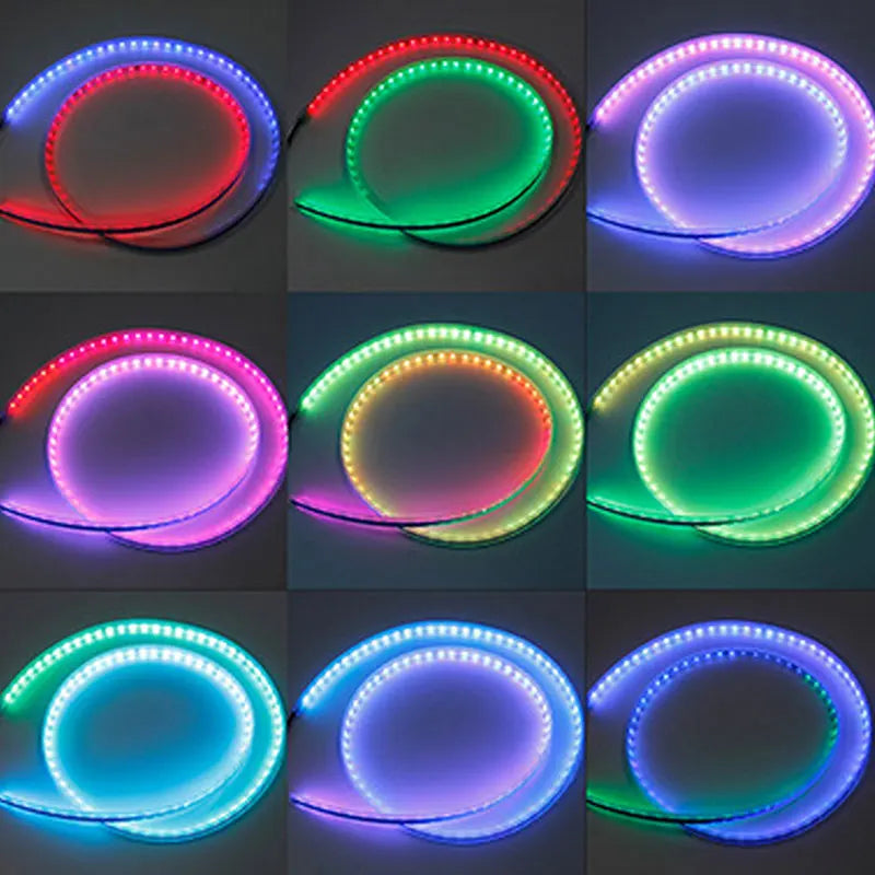 Lumixis Premium Flowing RGB Hood Light w App Control