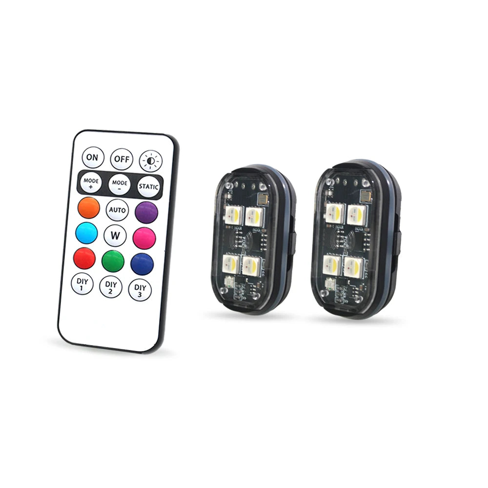 Lumixis Car interior LED Rechargeable UnderGlow Kit