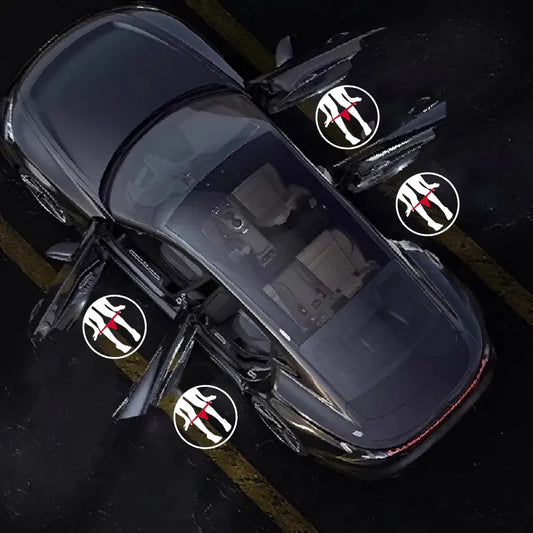 Lumixis Panty Dropper Carbon Fiber Premium Door Projectors Full Set