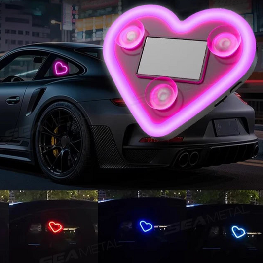 Lumixis Neon Heart Solar Charging Kit