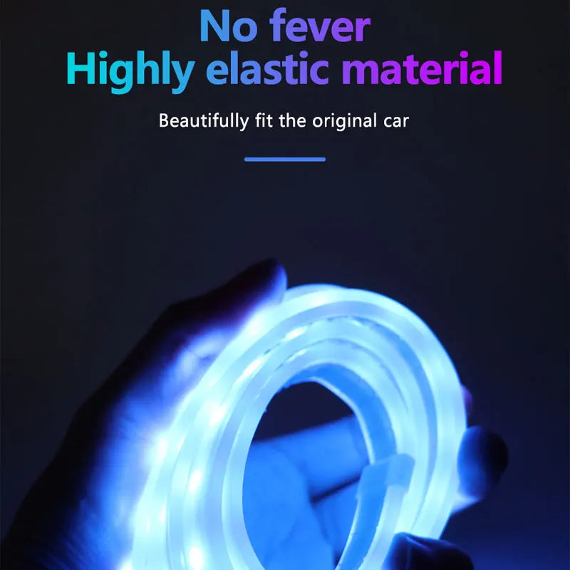 Lumixis Premium Flowing RGB Hood Light w App Control