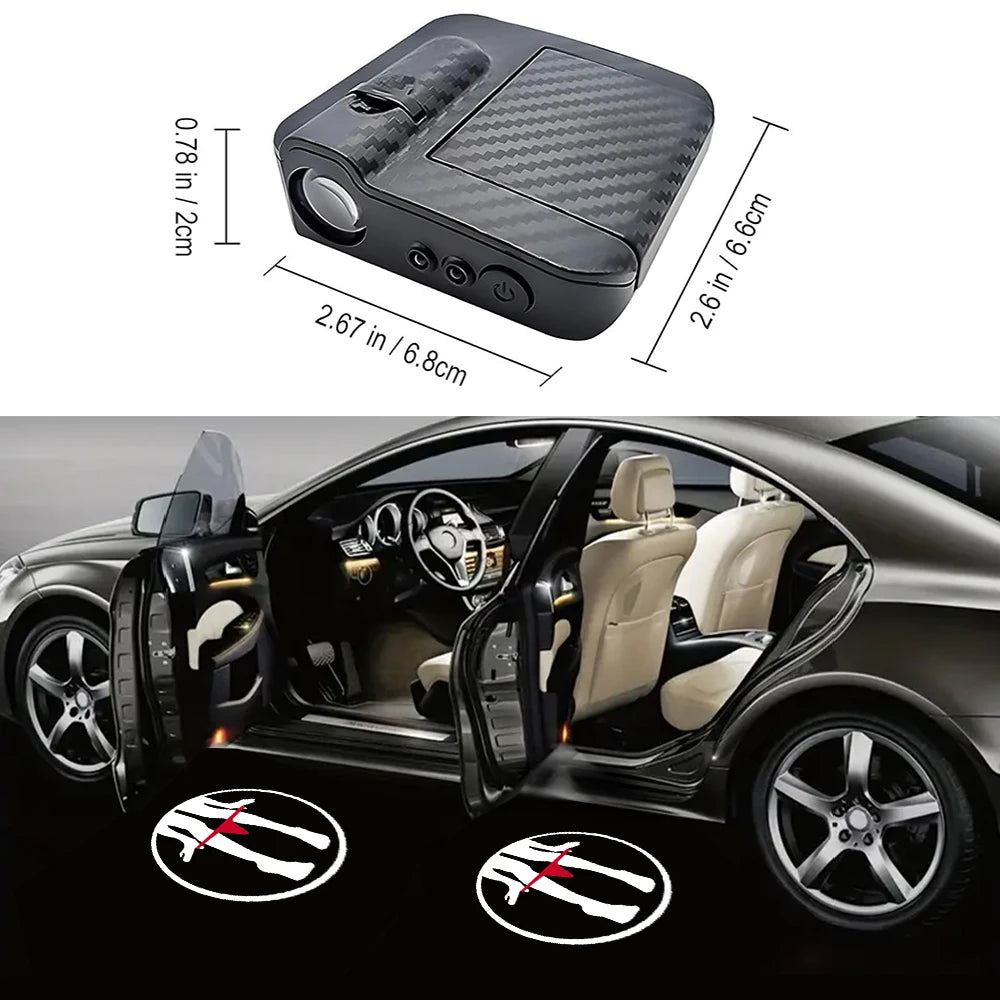 Lumixis Panty Dropper Carbon Fiber Premium Door Projectors Full Set