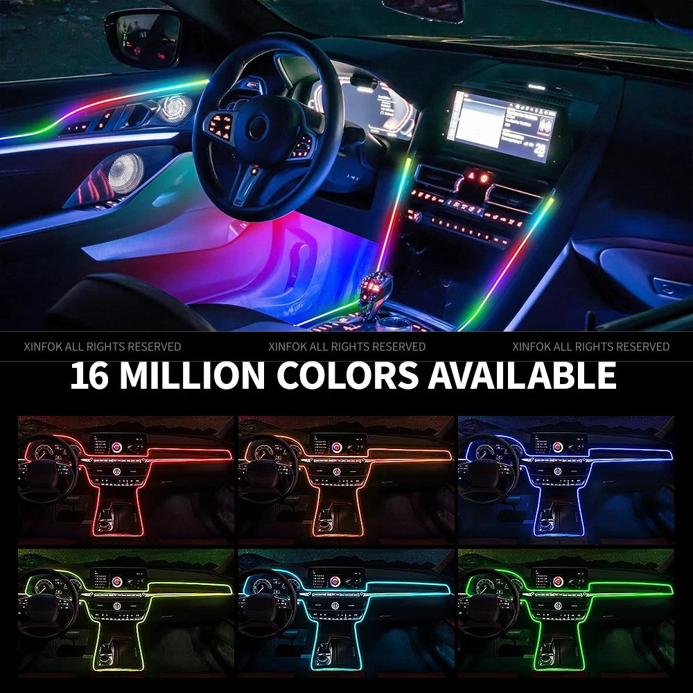Lumixis Premium LED Strip Light Multicolor w App Control