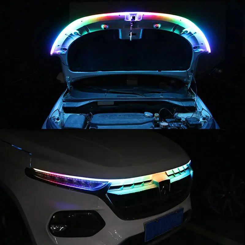 Lumixis Premium Flowing RGB Hood Light w App Control