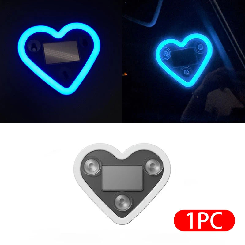 Lumixis Neon Heart Solar Charging Kit