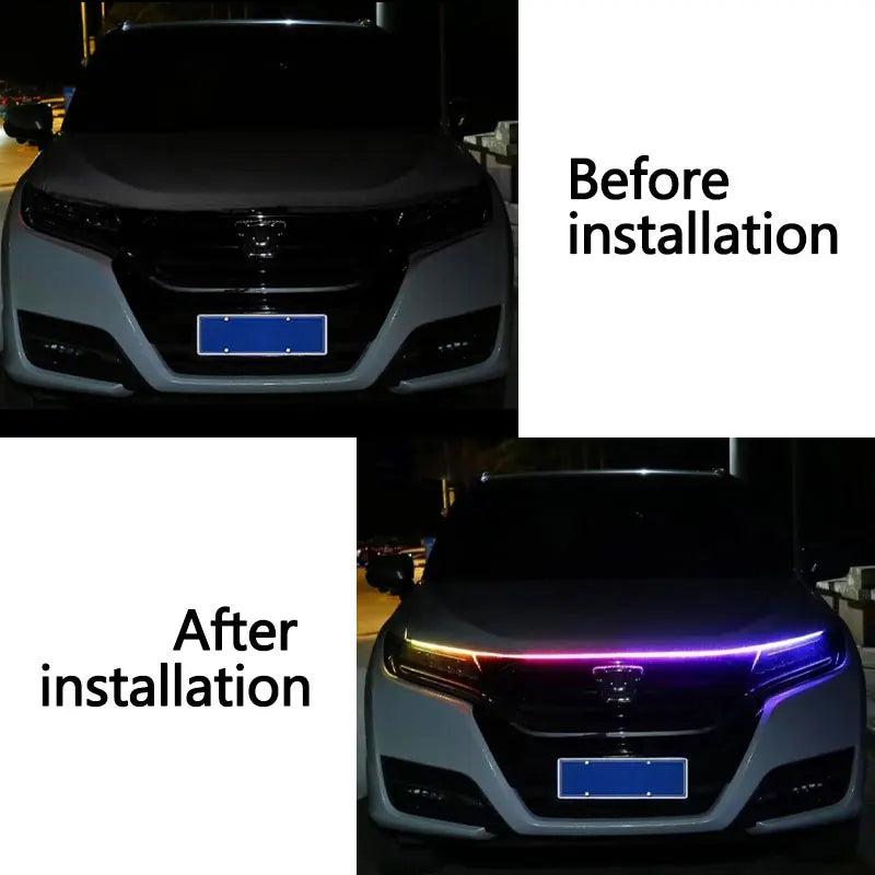 Lumixis Premium Flowing RGB Hood Light w App Control