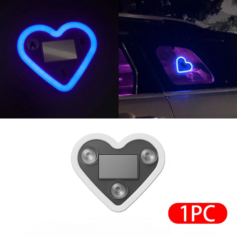 Lumixis Neon Heart Solar Charging Kit