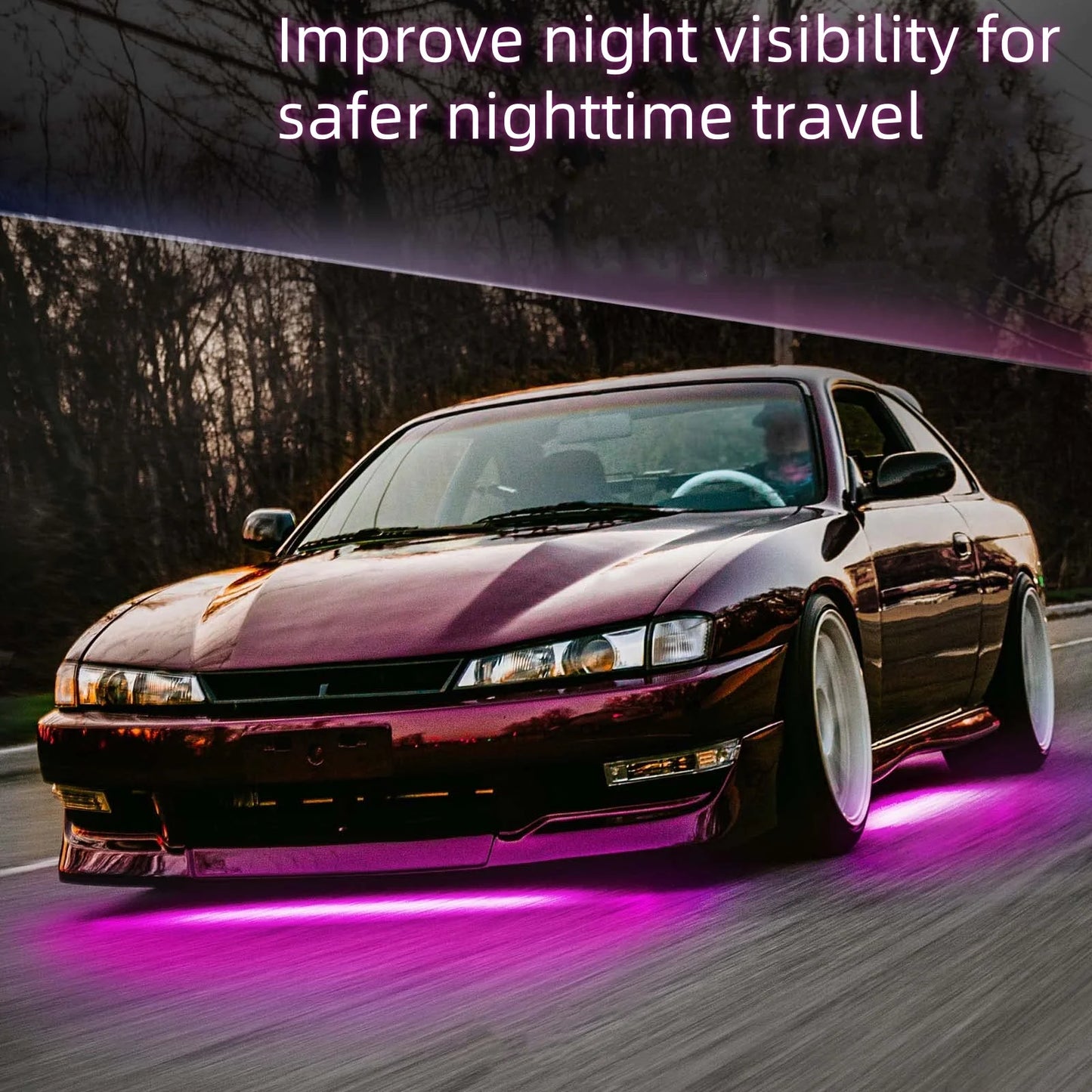 Lumixis Premium Exterior Underglow Kit Multicolor w App Control