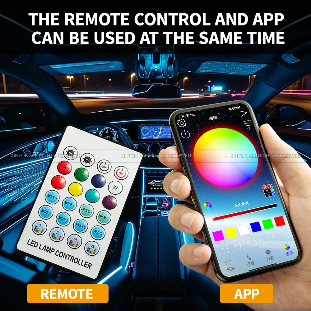 Lumixis Premium LED Strip Light Multicolor w App Control